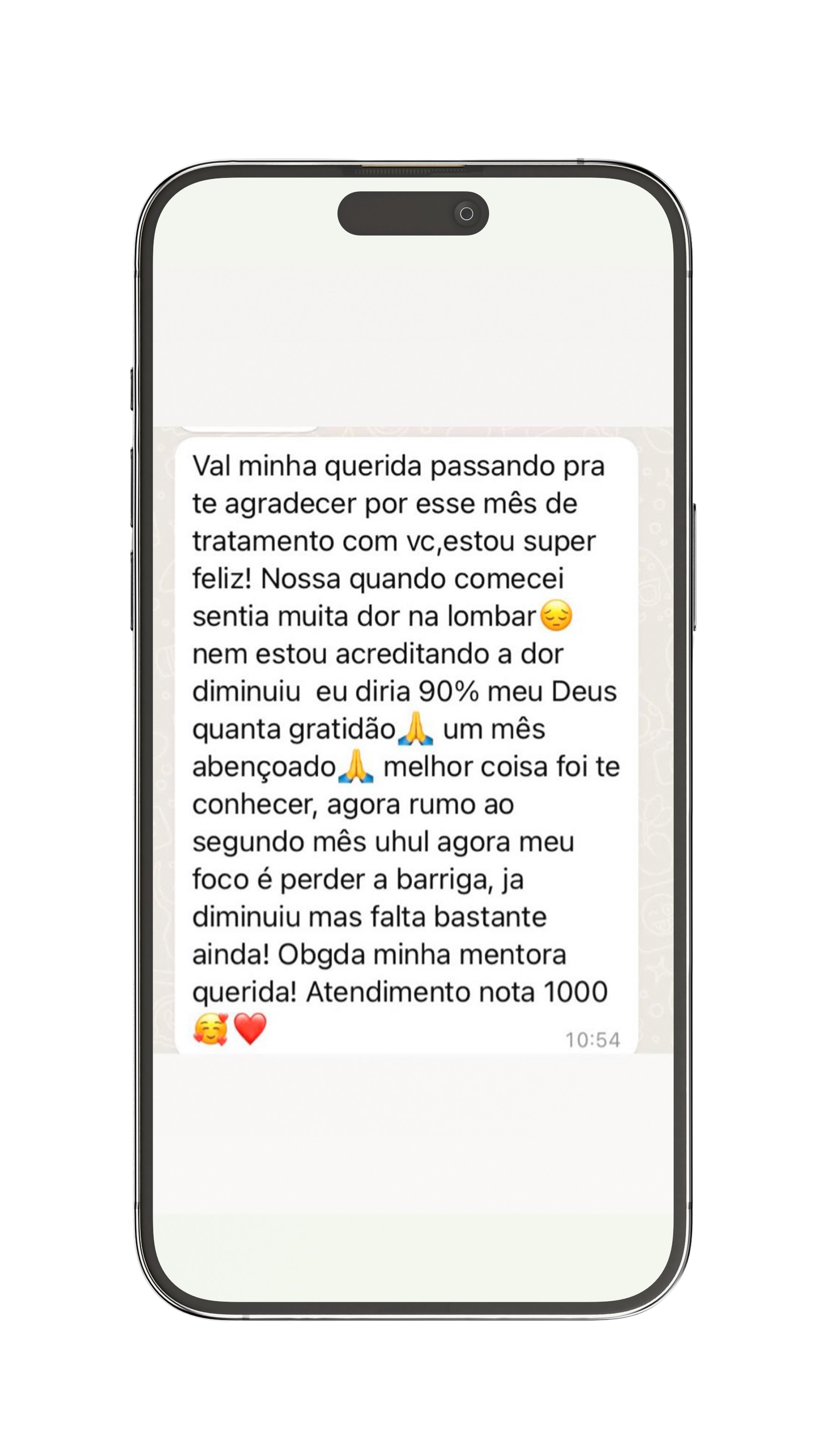 Depoimento de aluna do Método Essência Feminina